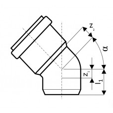 KG2000B – отвод 15°