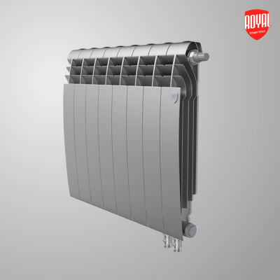 Радиатор Royal Thermo BiLiner 500 / Silver Satin VR