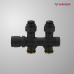 Узел нижнего подключения 1/2"х3/4"EK НР, универсальный, белый, черный, хром, матовый никель Узел нижнего подключения 1/2"х3/4"EK НР, универсальный, белый, черный, хром, матовый никель