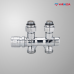 Узел нижнего подключения 1/2"х3/4"EK НР, универсальный, белый, черный, хром, матовый никель Узел нижнего подключения 1/2"х3/4"EK НР, универсальный, белый, черный, хром, матовый никель
