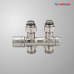 Узел нижнего подключения 1/2"х3/4"EK НР, универсальный, белый, черный, хром, матовый никель Узел нижнего подключения 1/2"х3/4"EK НР, универсальный, белый, черный, хром, матовый никель