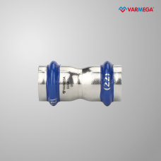 Муфта двухраструбная Varmega Inox Press равносторонняя